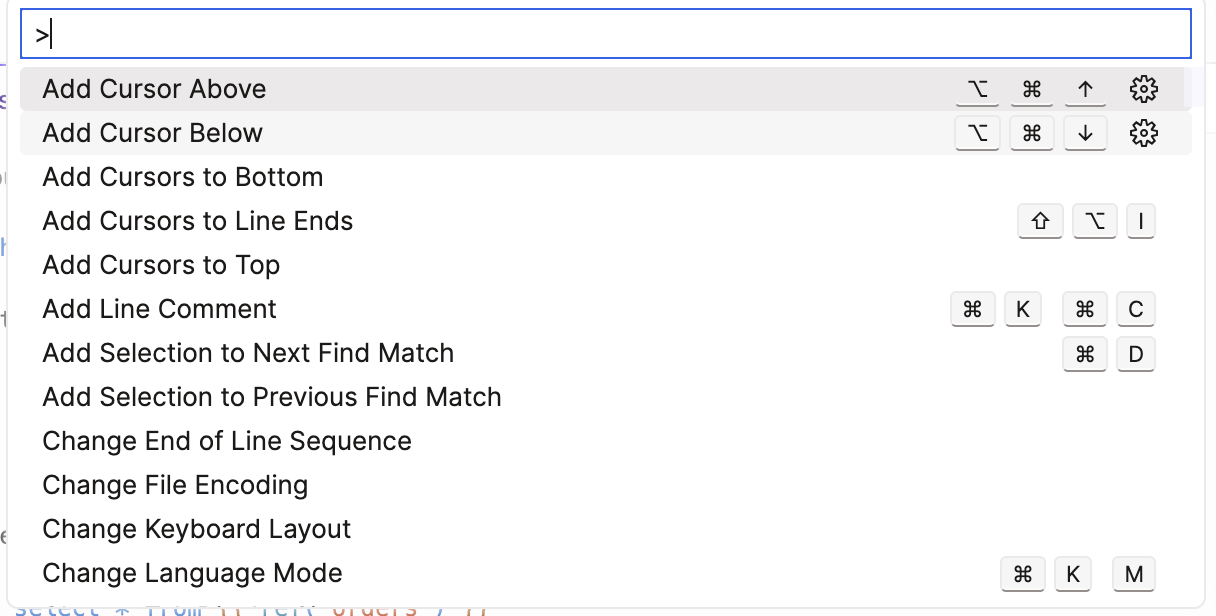 Show and Run Commands.