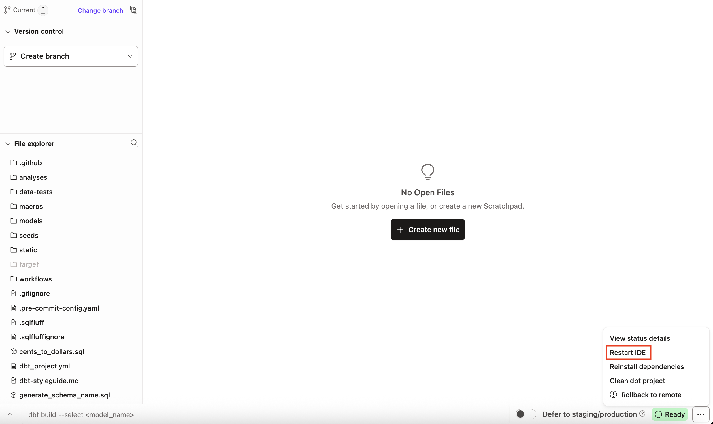 Environment variables | dbt Developer Hub